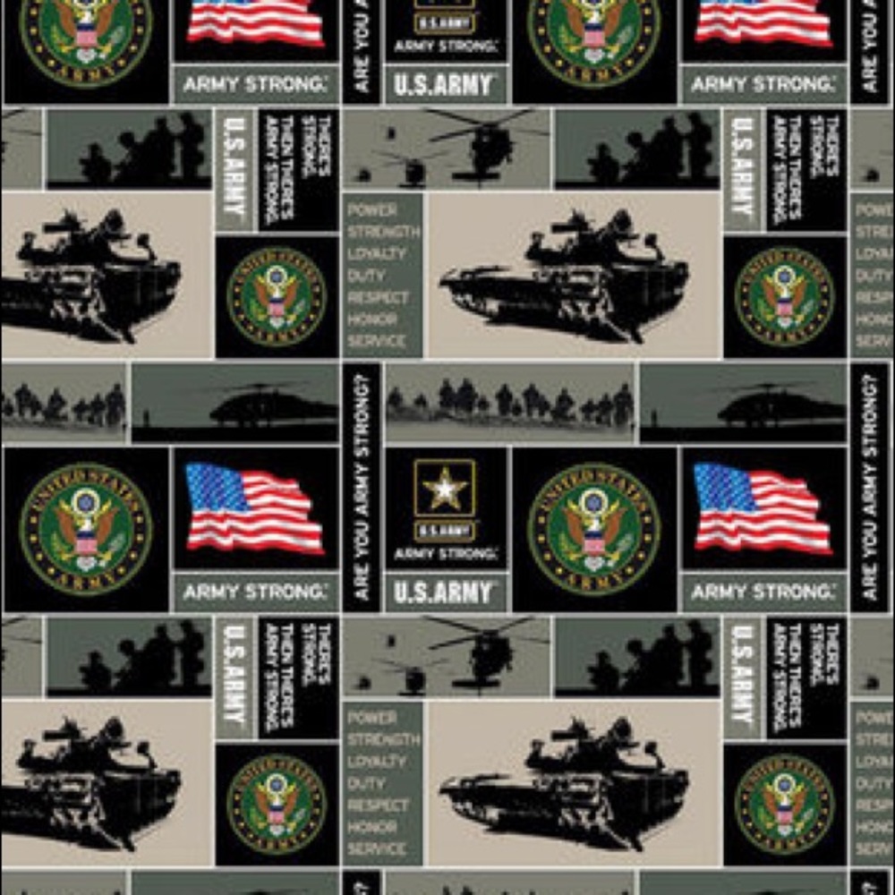 Military Themed Fleece Capes - Picture 4 of 8